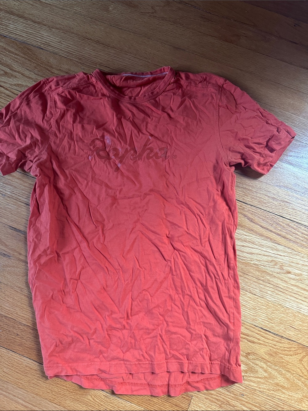 Rapha Men's Coral Red Crew Tee